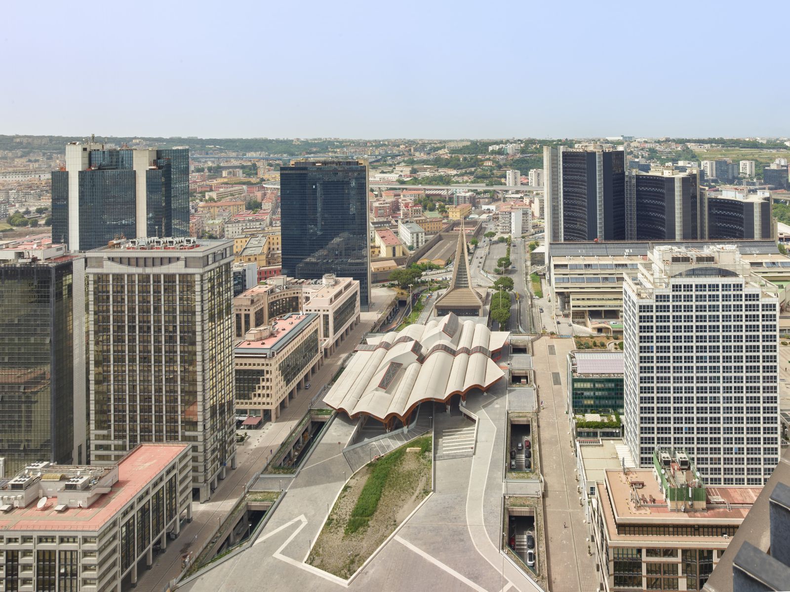 Naples Underground Central Station "Centro Direzionale"