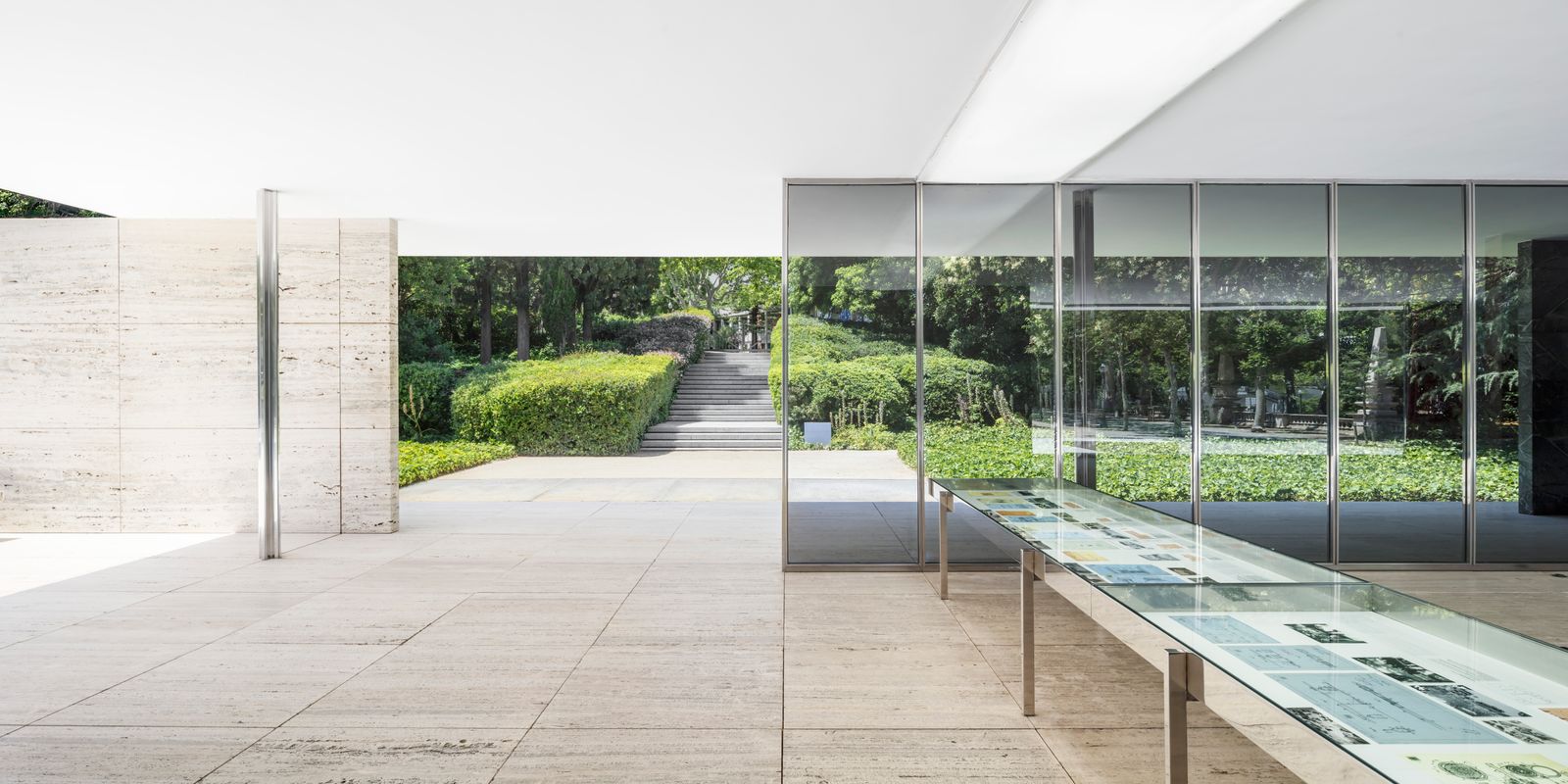 Re-enactment: Lilly Reich's Work Occupies the Barcelona Pavilion