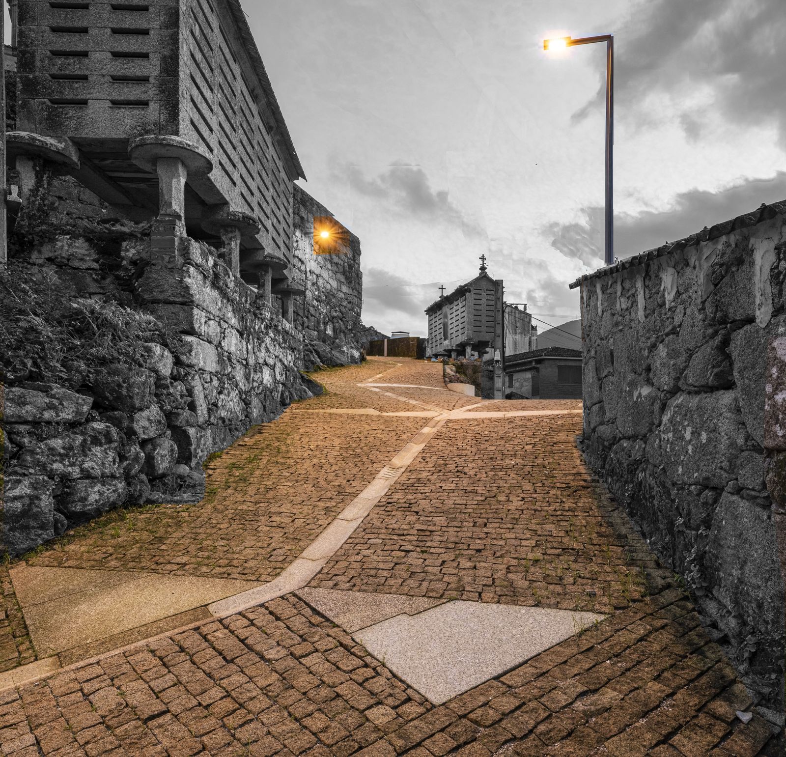Humanización dos Rueiros de Nebra, Porto do Son.