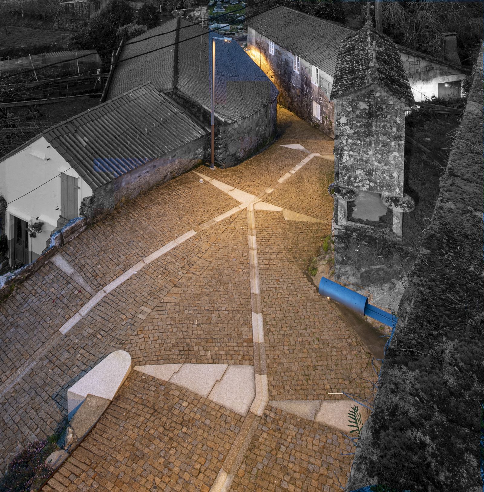 Humanización dos Rueiros de Nebra, Porto do Son.
