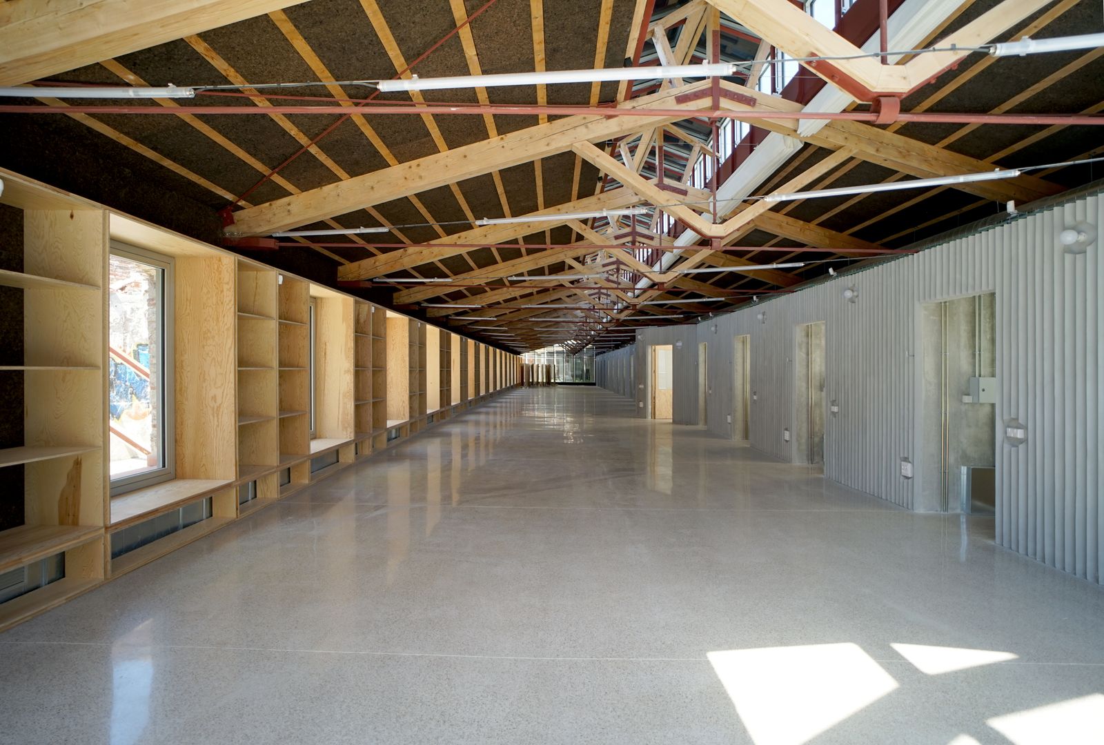 La Escocesa. Rehabilitación de la Nave Foseco en La Escocesa, Barcelona.