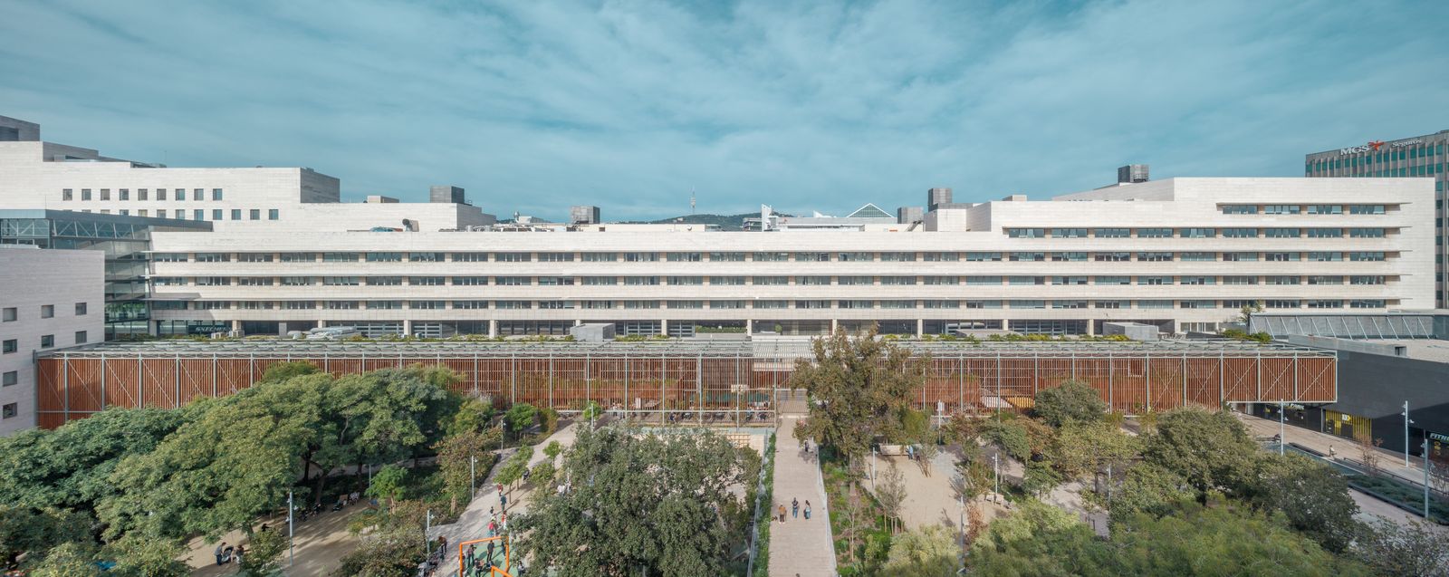 Espais "Lliures" de l'Illa Diagonal