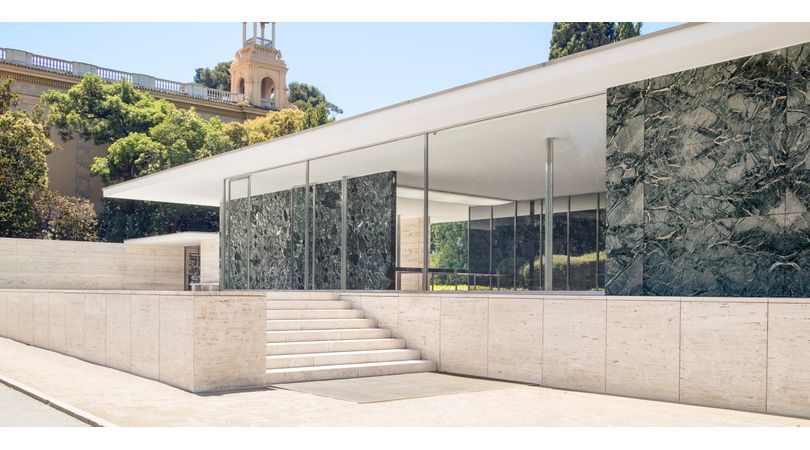 Re-enactment: lilly reich's work occupies the barcelona pavilion | Premis FAD 2021 | Ephemeral Interventions
