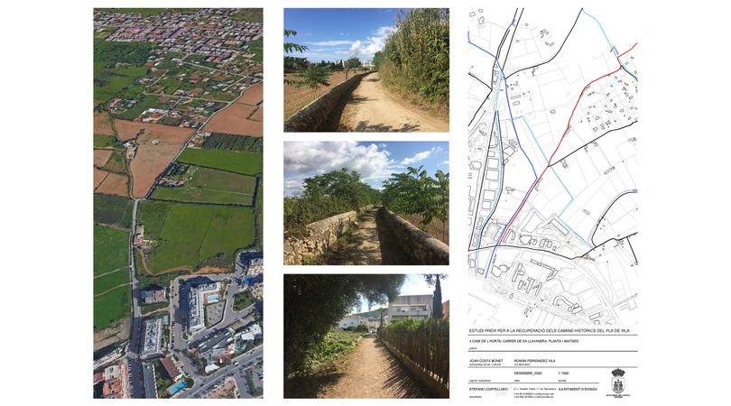 Estudi previ per a la recuperació dels camins tradicionals del pla de vila, eivissa | Premis FAD 2022 | Ciudad y Paisaje