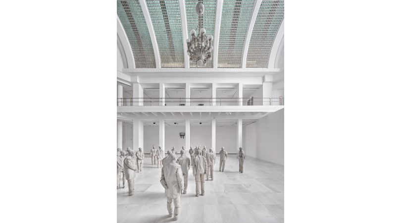 Alcalá 31's extreme makeover: una arquitectura para juan muñoz | Premis FAD 2024 | Intervenciones Efímeras