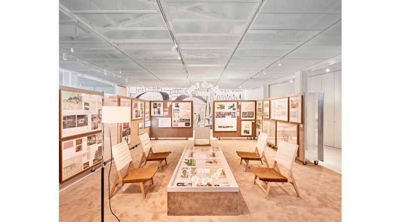 Correa & milá, en perspectiva - exposició al coac sobre els arquitectes federico correa i alfonso milá. | Premis FAD 2024 | Intervencions Efímeres